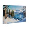 Stupell Industries Winter Mountain Lake Canvas, design by Petal Prints Design